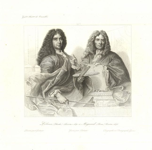 Lebrun (Charles) peintre . - et Mignard (Pierre) peintre .