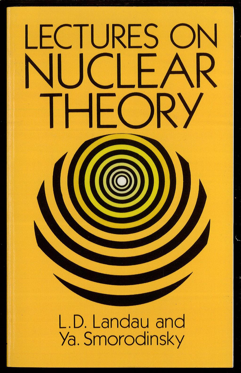 Lectures on nuclear theory