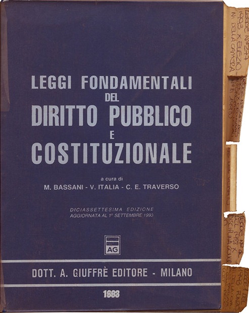 Leggi Fondamentali del Diritto Pubblico e Costituzionale