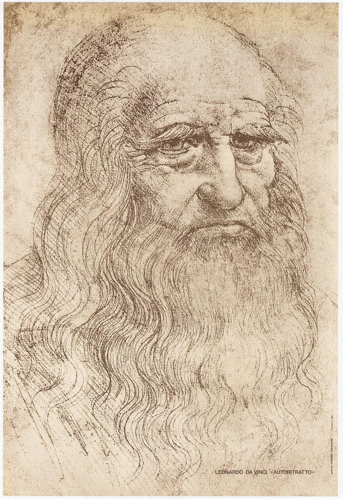 Leonardo da "Autoritratto"