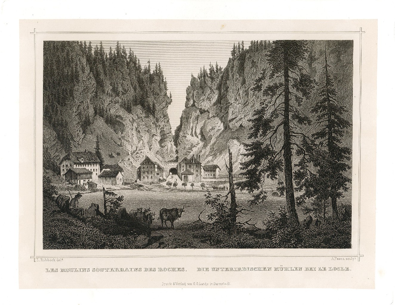 Les moulins souterrains Des Roches