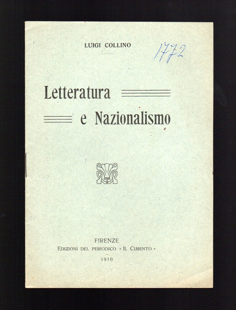 Letteratura e Nazionalismo