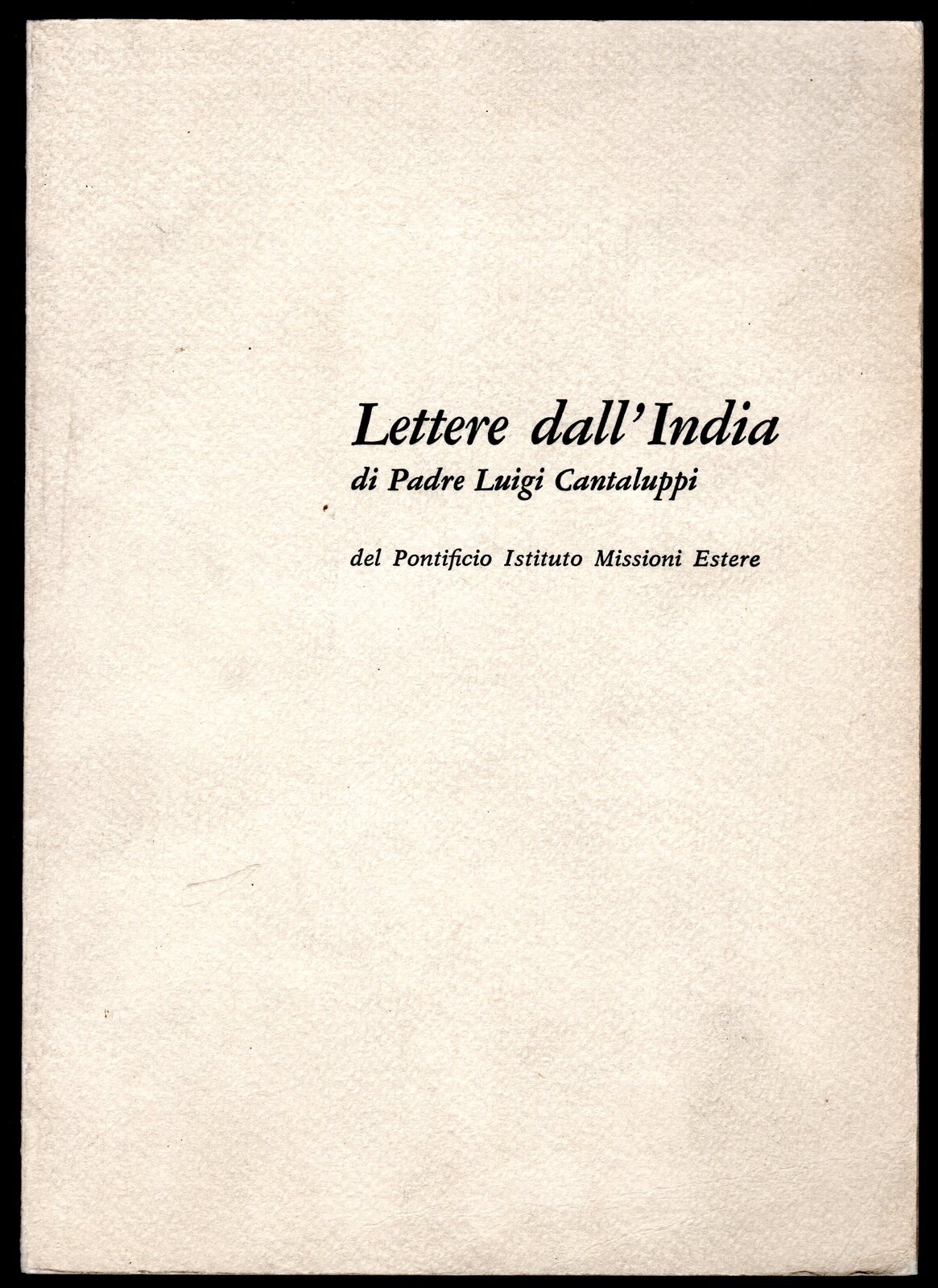 Lettere dall'India