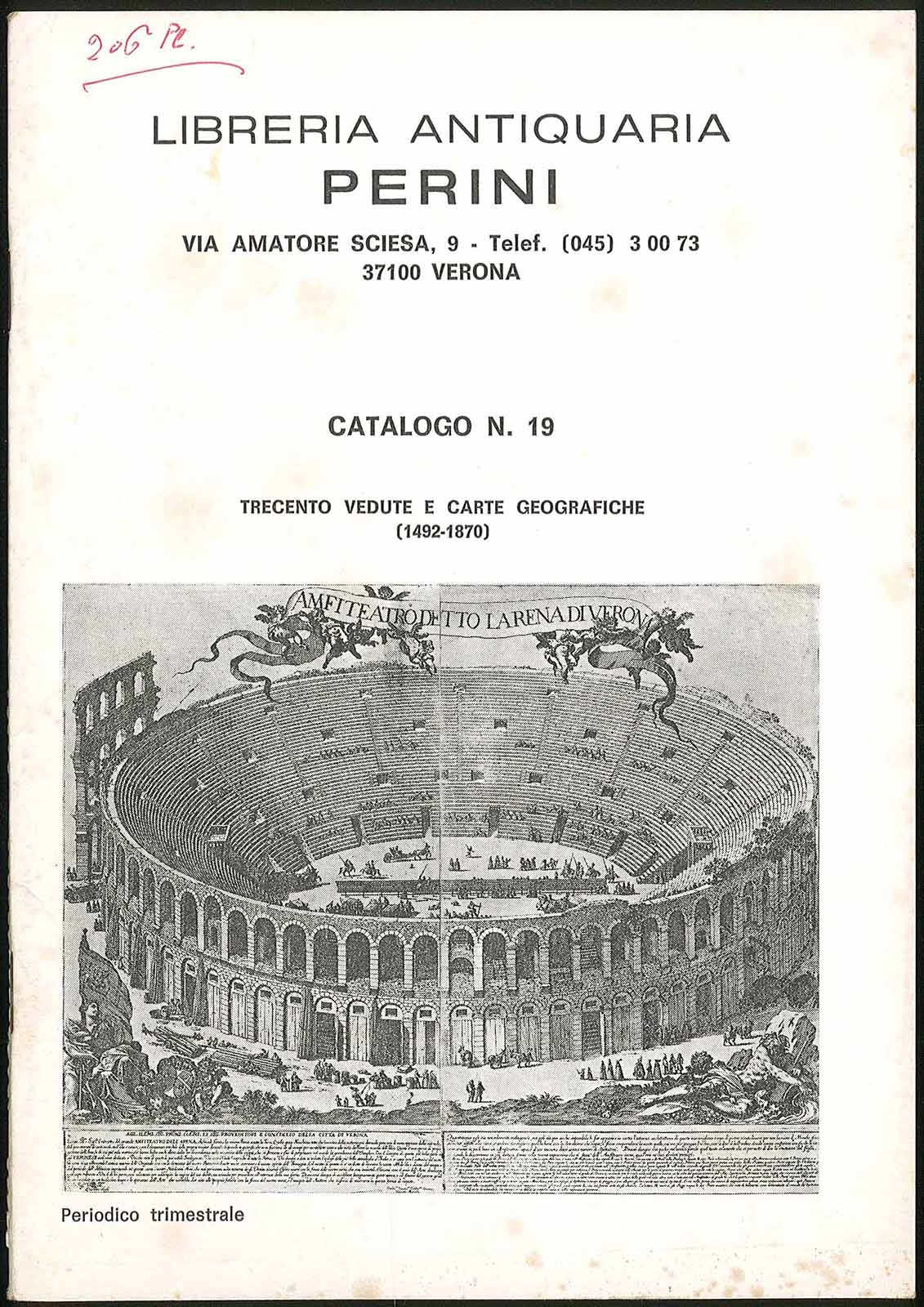 Libreria Antiquaria Perini Catalogo n. 19