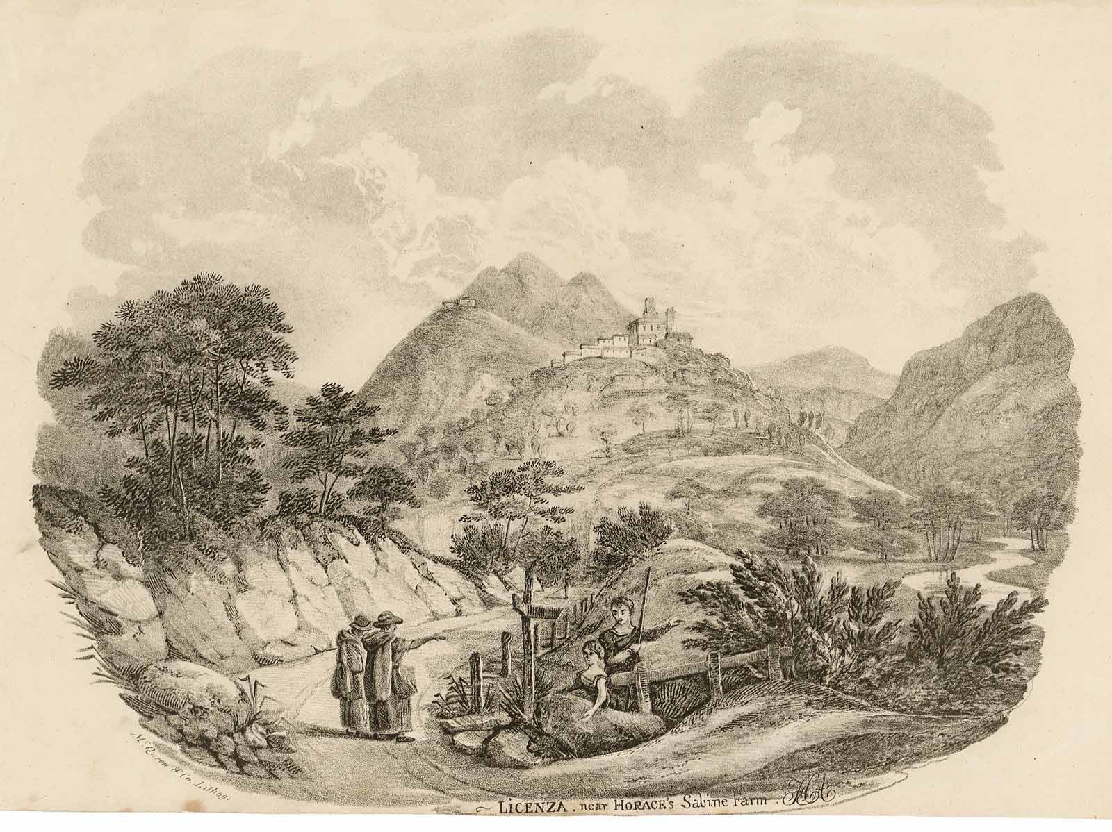 Licenza, near Horace's Sabine farm