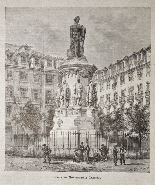 Lisbona / Monumento a Camoens