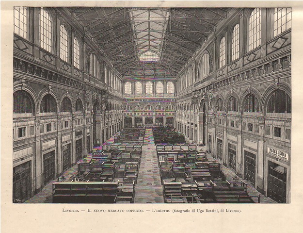 Livorno - Il nuovo mercato coperto - L’interno