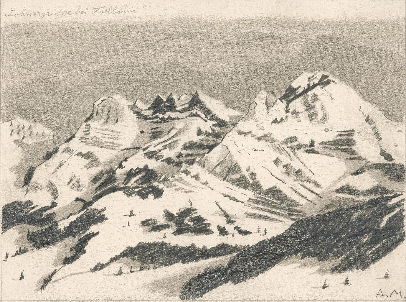 Lohnergruppe bei Adelboden