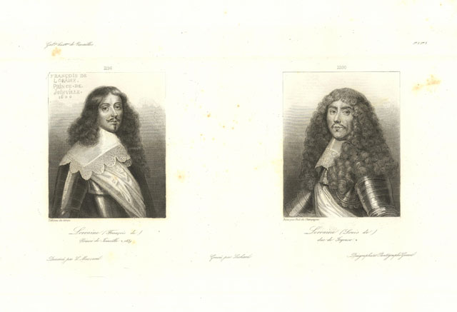 Lorraine (Francois de) Prince de Joinville . - Lorraine (Louis …