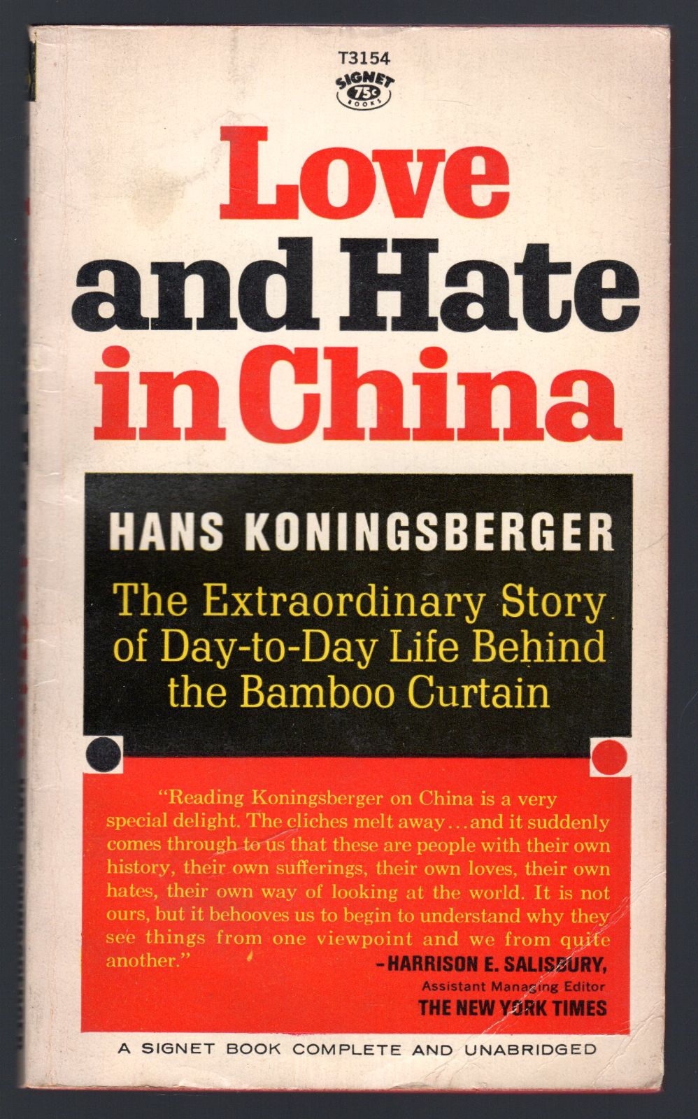 Love and Hate in China