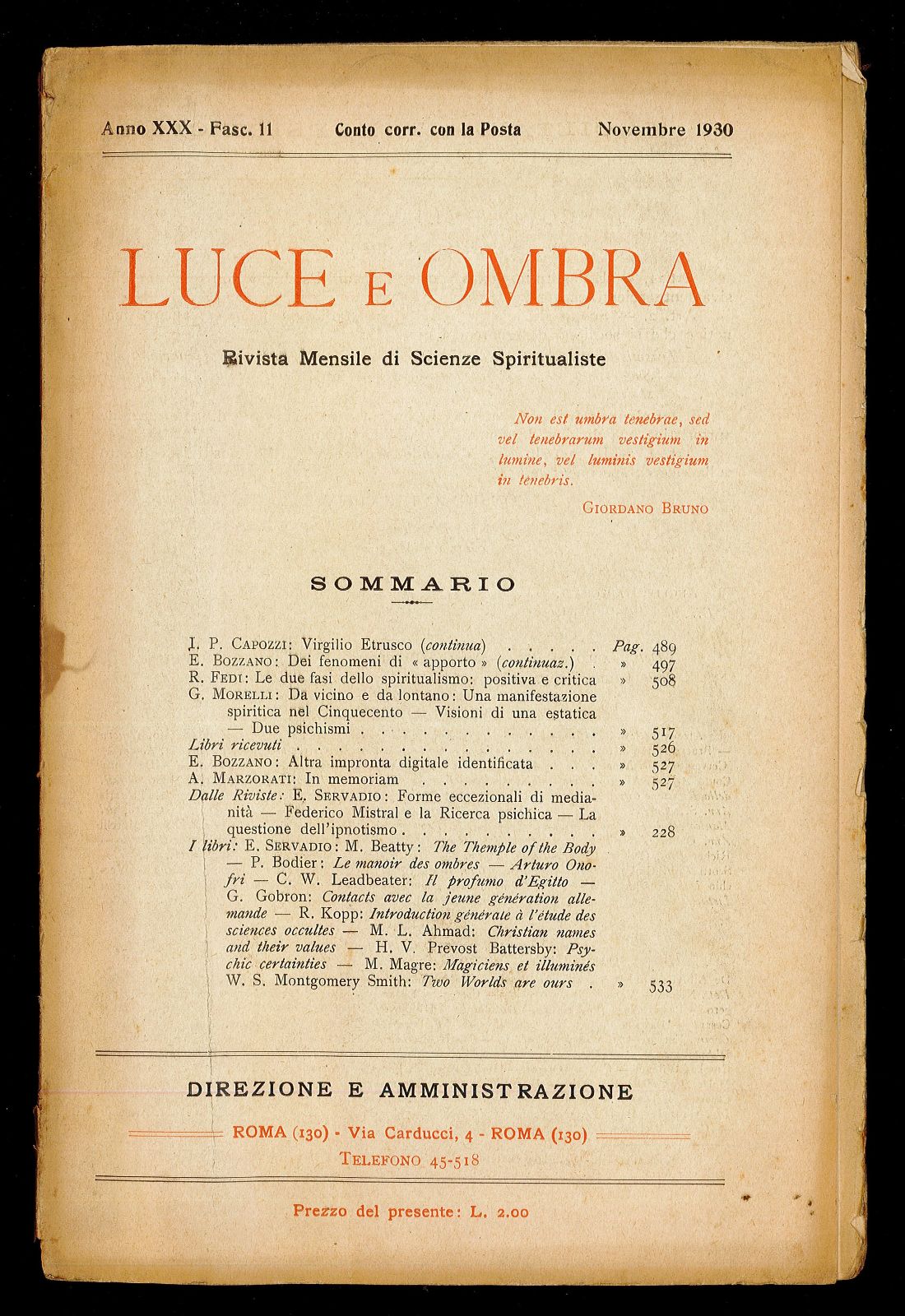 Luce e ombra 1930 n.11