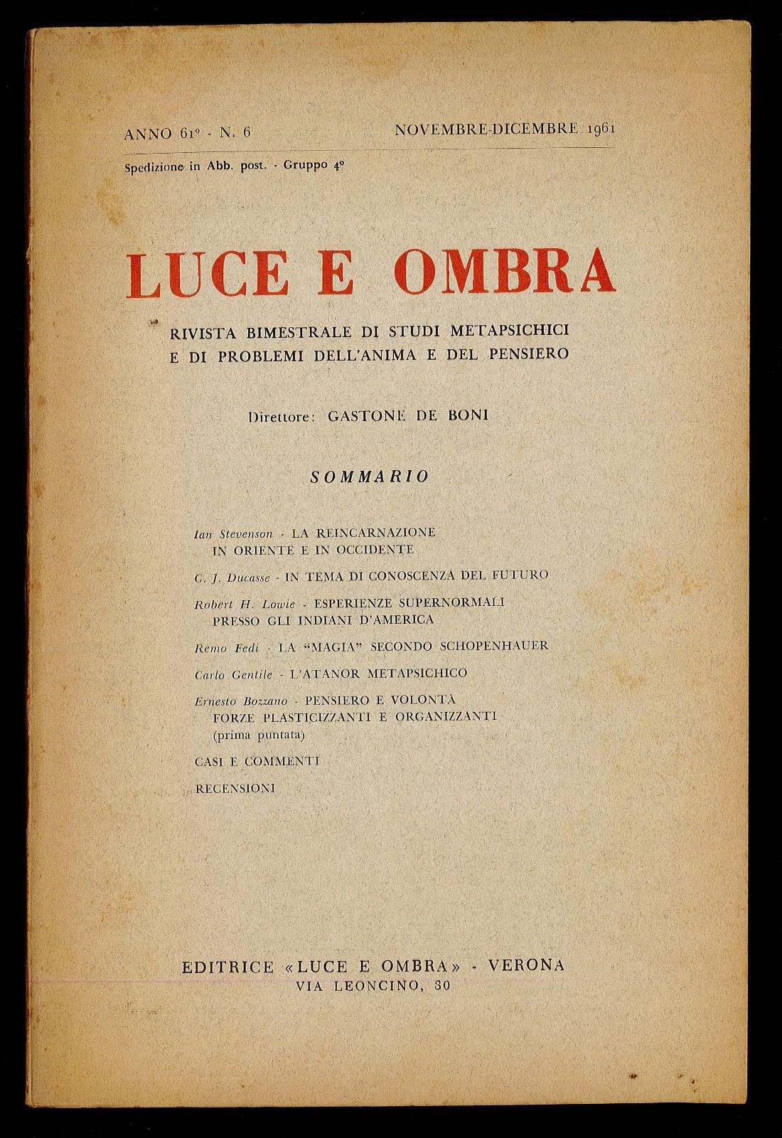 Luce e ombra 1961 n.6