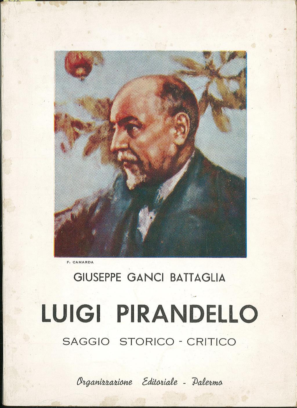 Luigi Pirandello saggio storico - critico