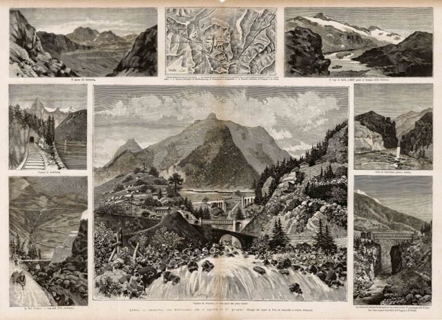 Lungo la ferrovia del Gottardo, che si aprirà il 1 …