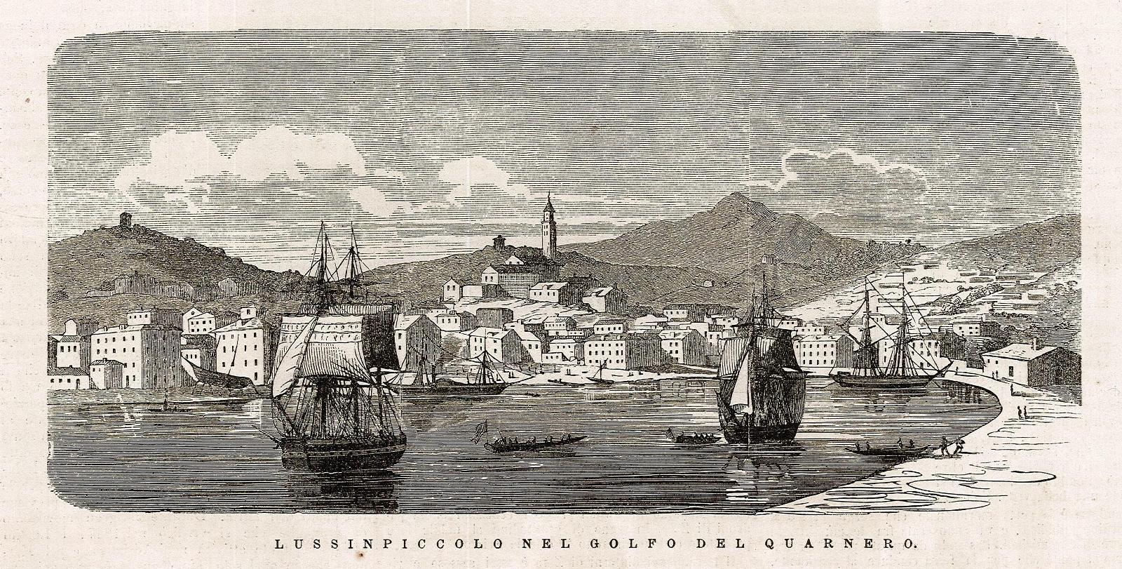 Lussinpiccolo nel golfo del Quarnero