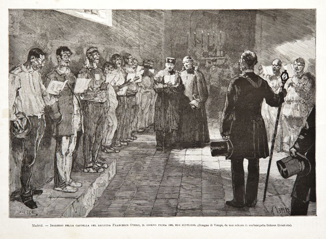 Madrid / Ingresso nella cappella del regicida Francesco Otero, il …