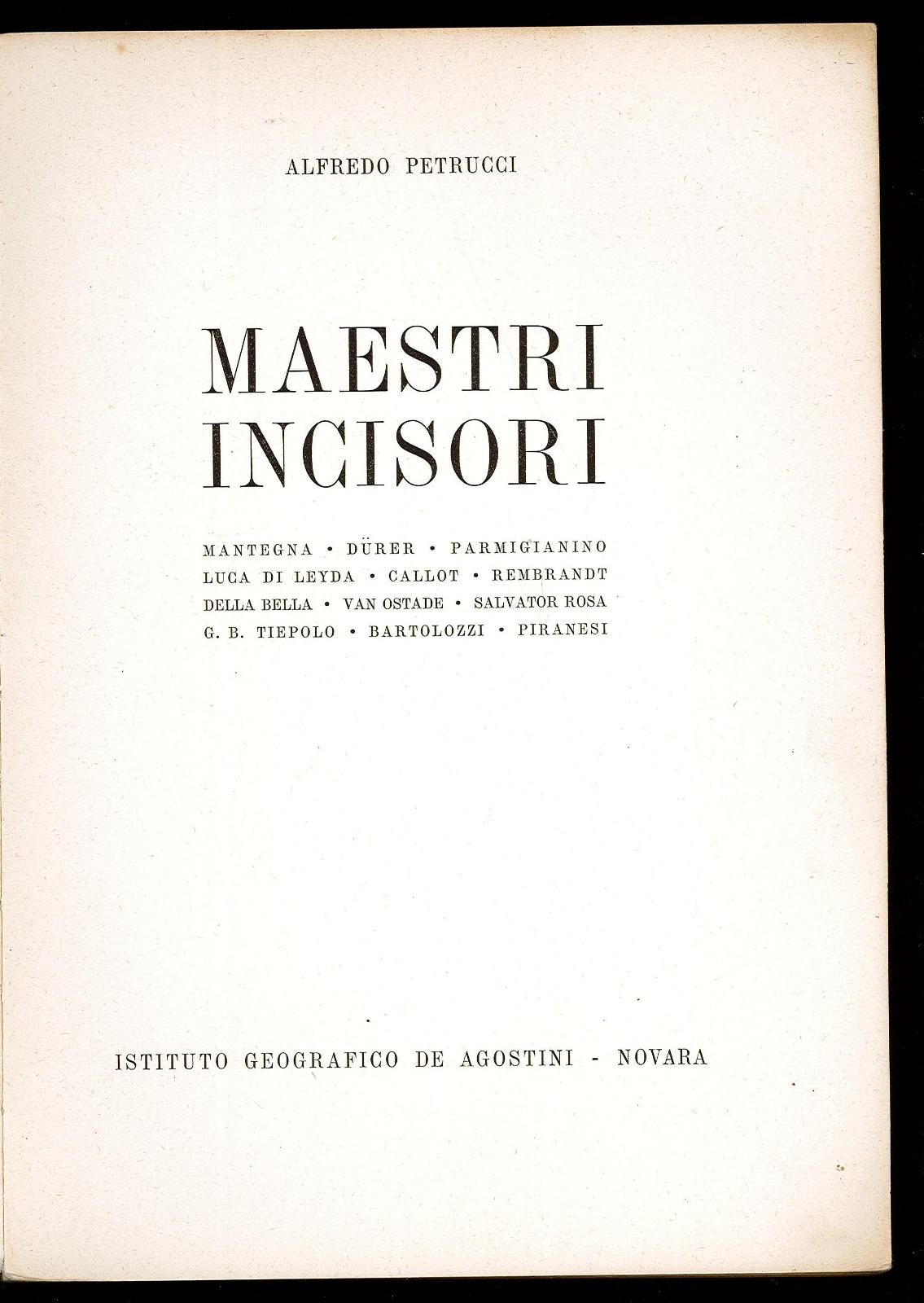 Maestri incisori