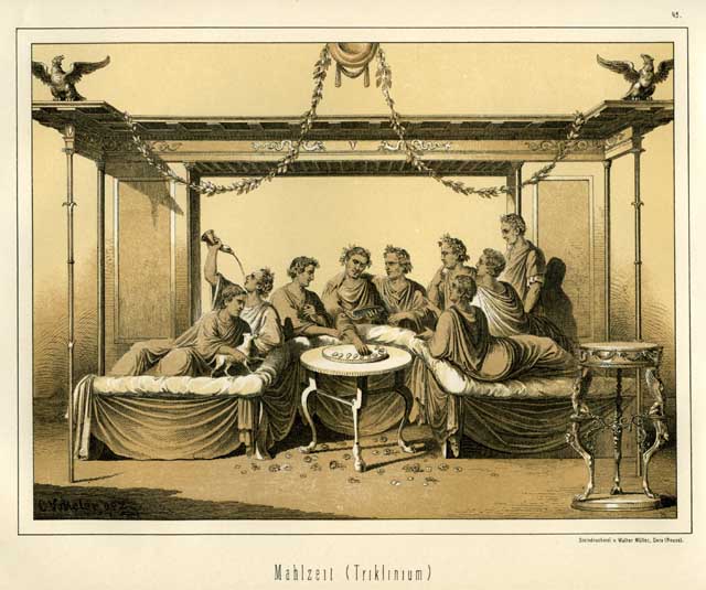 Mahlzeit (Triklinium)