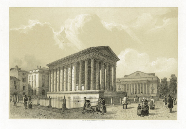 Maison Carree à Nimes