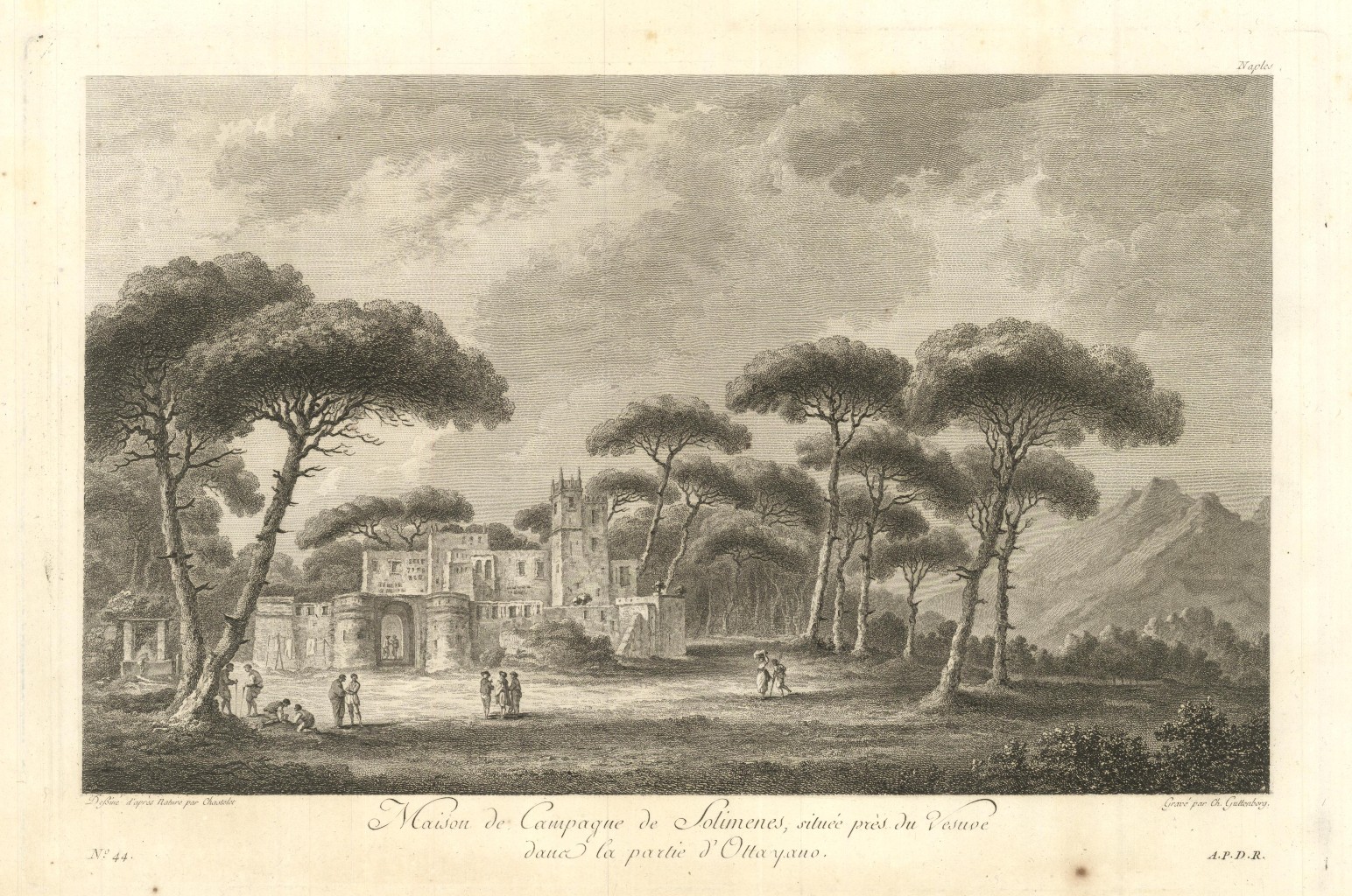 Maison de Campagne de Solimenes, situé près du Vesuve dans …