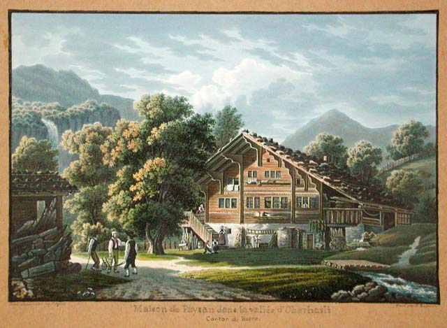 Maison de Paysan dans la vallée d'Oberhasli / Canton de …