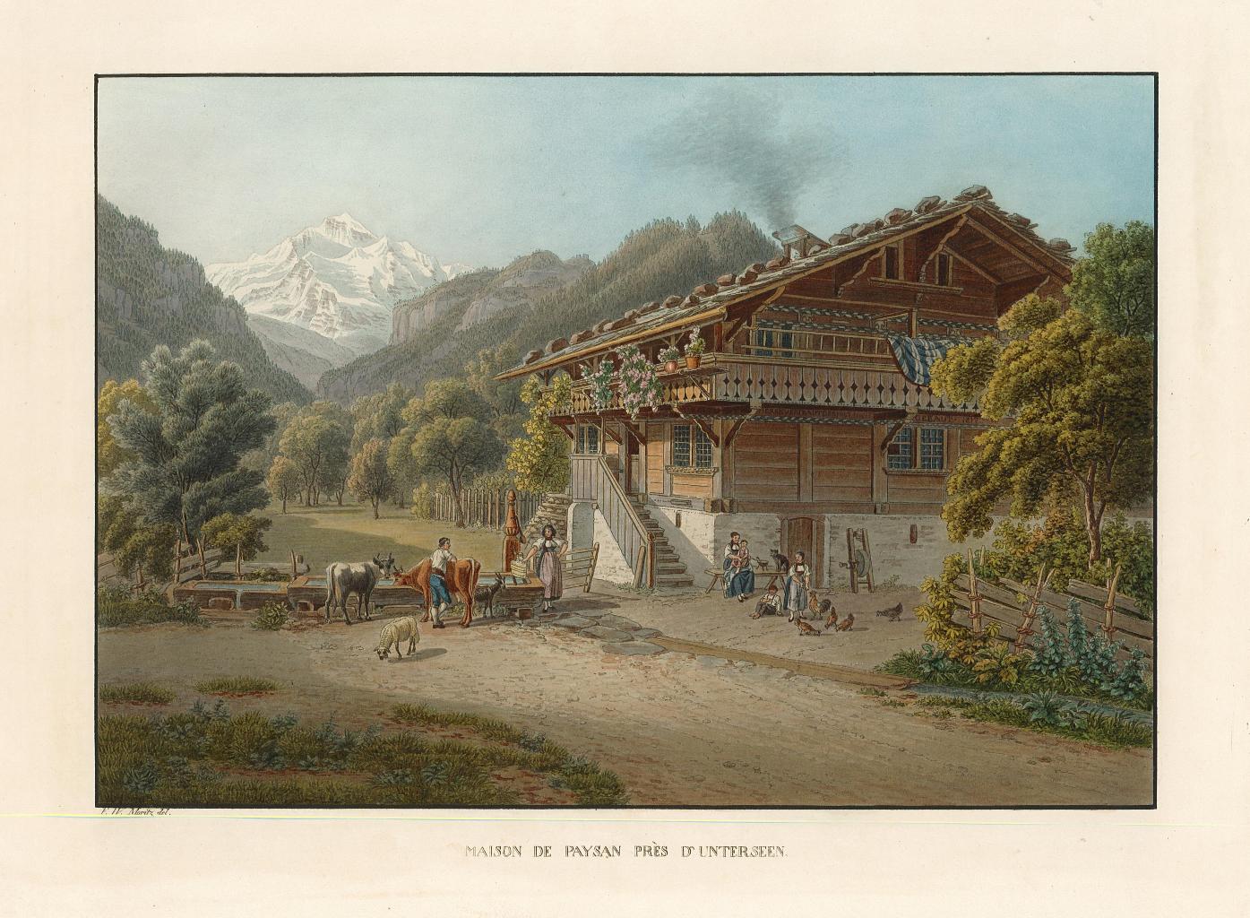 Maison de paysan près d'Unterseen