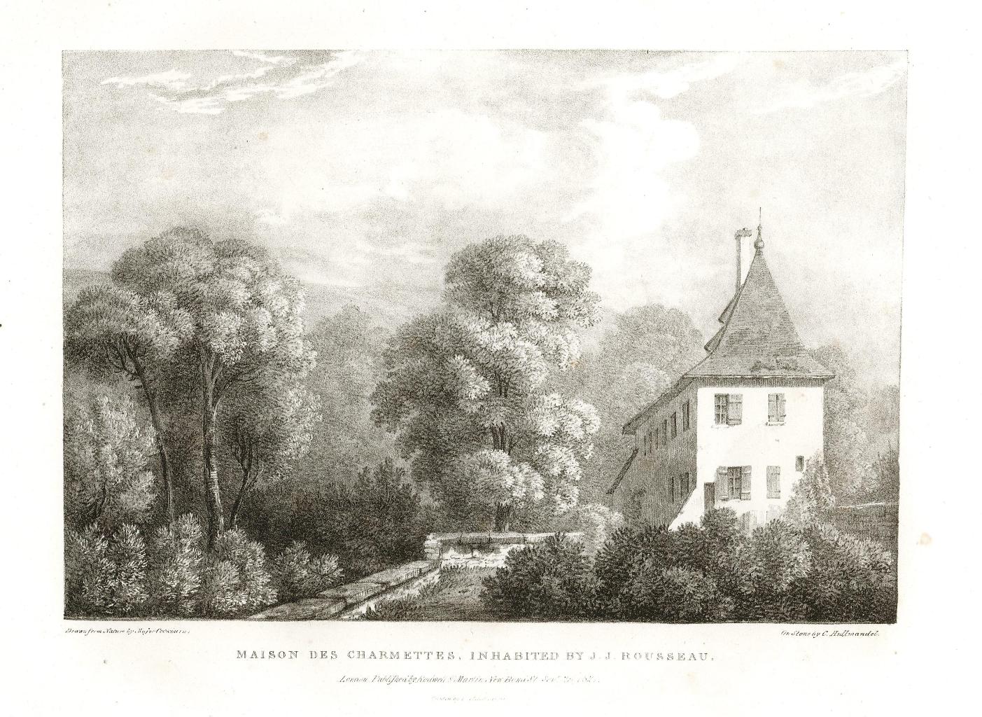 Maison des Charmettes, inhabited by J.J.Rousseau