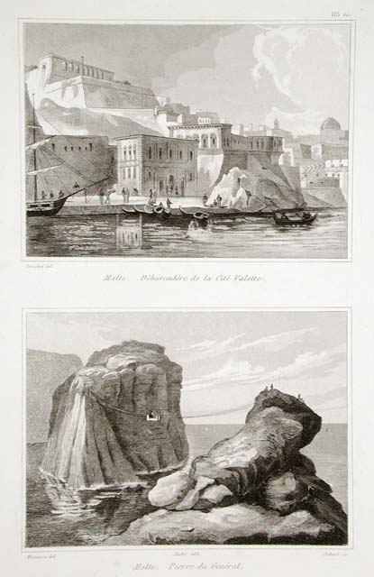 Malte. Debarcadere de la Cité Valette