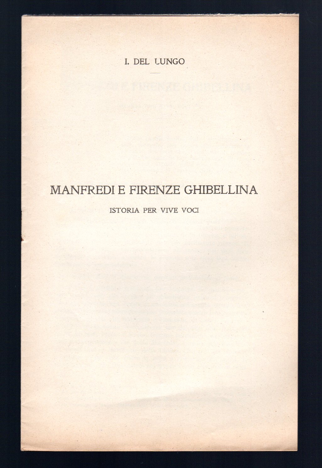 Manfredi e Firenze Ghibellina