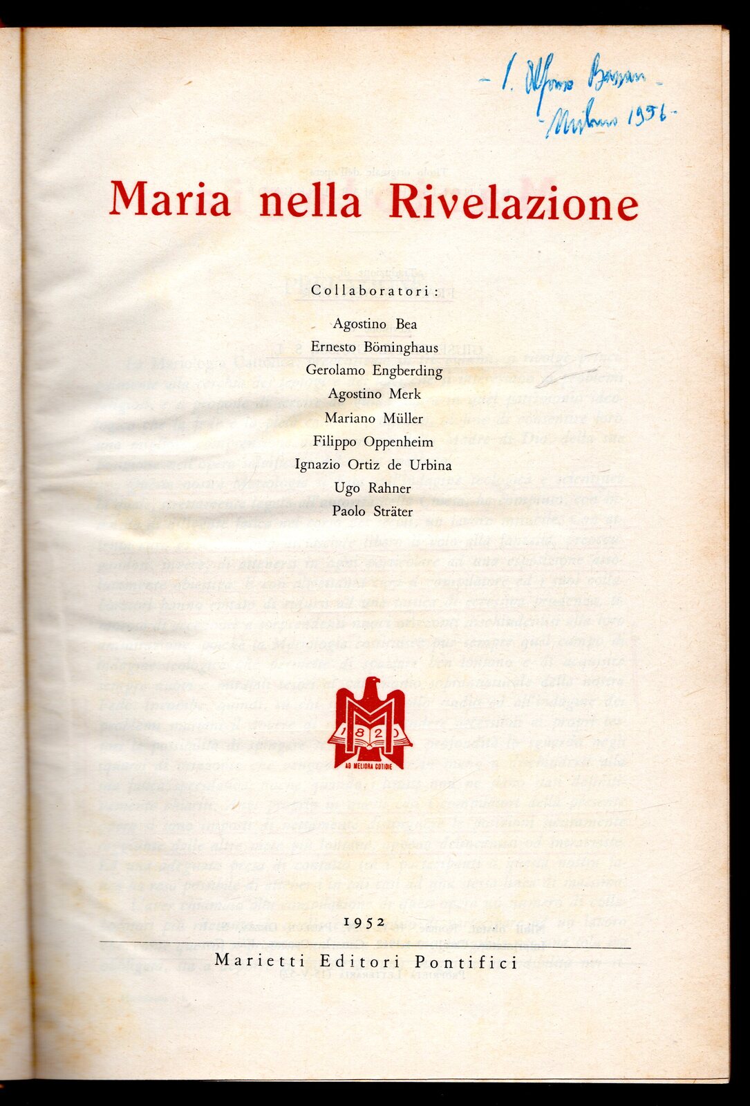 Maria nella Rivelazione