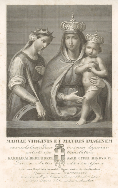Mariae Virginis et Matris Imaginem ex insula lampedusa in oram …