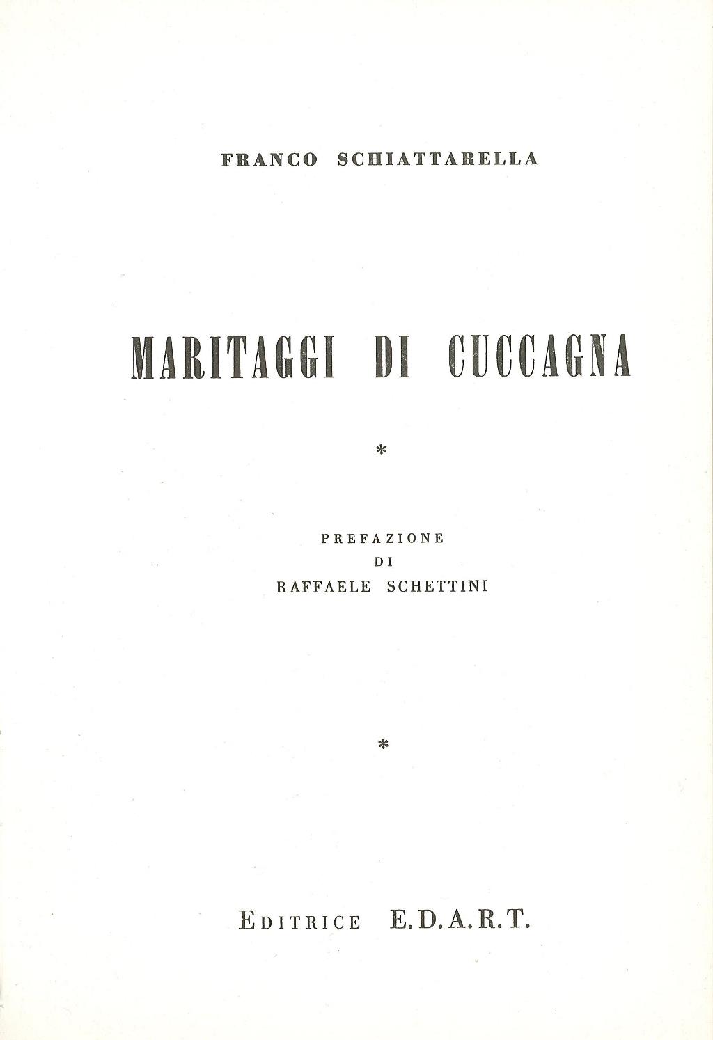 Maritaggi di Cuccagna