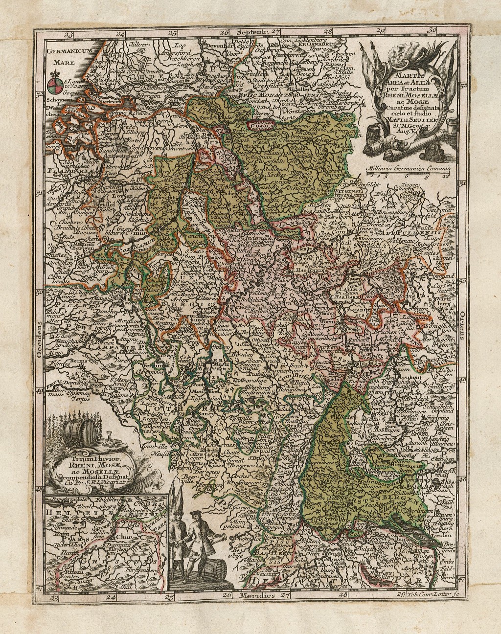 Martis area et alea per Tractum Rheni, Mosella ac Mosae …