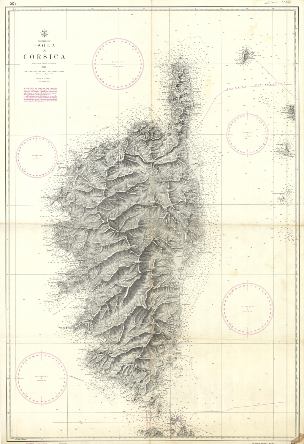 Mediterraneo - Isola di Corsica dalle carte italiane e straniere …