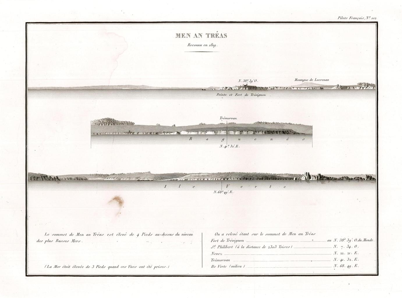 Men An Tréas - Reconnue en 1819