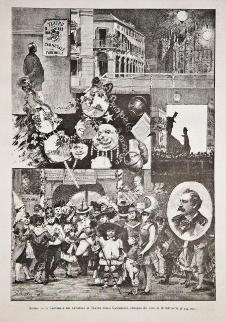 Milano / Il Carnevale dei fanciulli al Teatro della Canobbiana