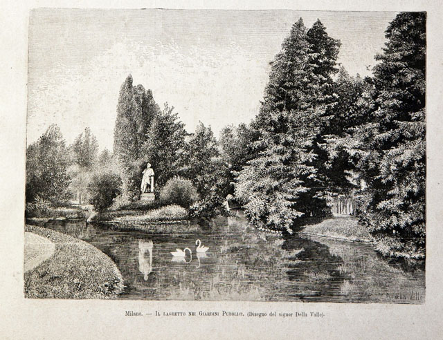 Milano / Il laghetto nei Giardini Pubblici
