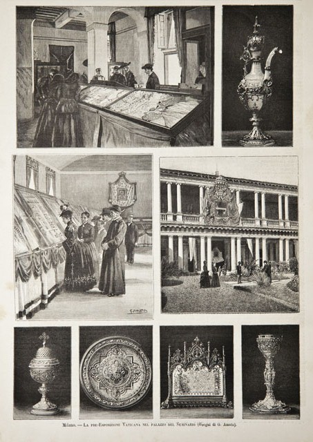 Milano / La pre-Esposizione Vaticana nel palazzo del Seminario