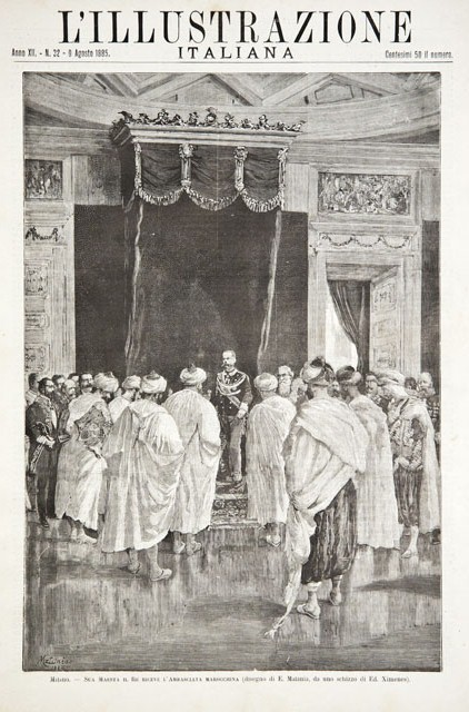 Milano / Sua Maestà il Re riceve l’Ambasciata marocchina