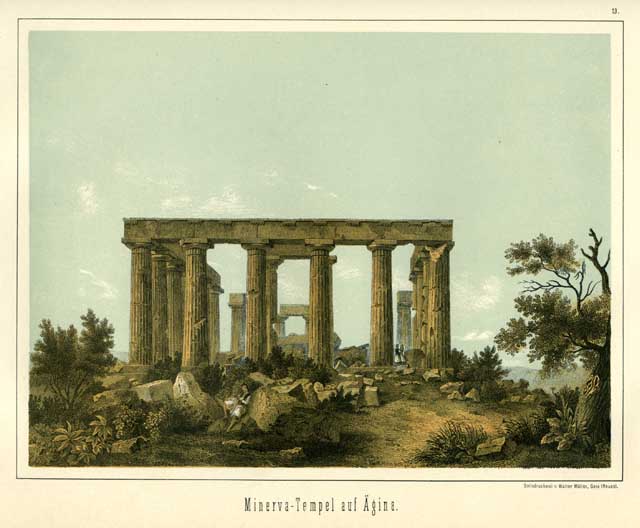 Minerva - Tempel auf Agina
