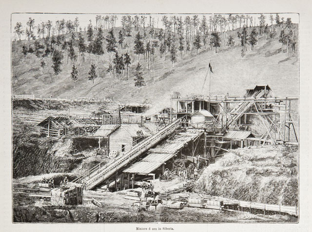 Miniere d’oro in Siberia