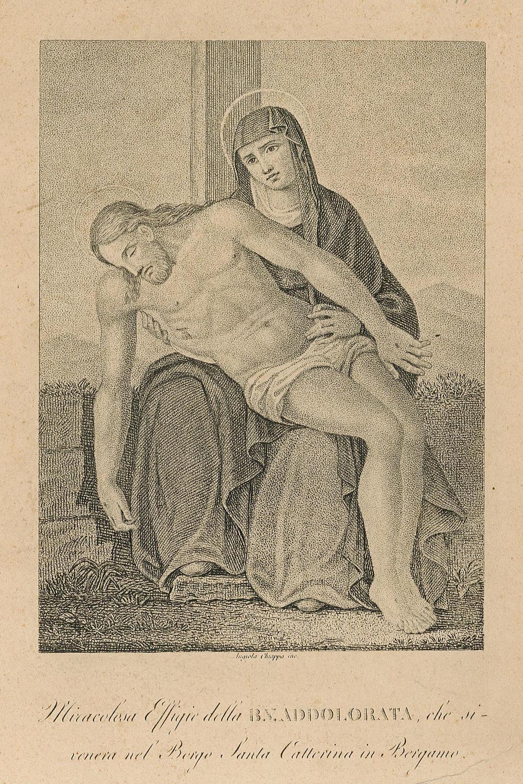 Miracolosa Effige della B. N. Addolorata, che si venera nel …