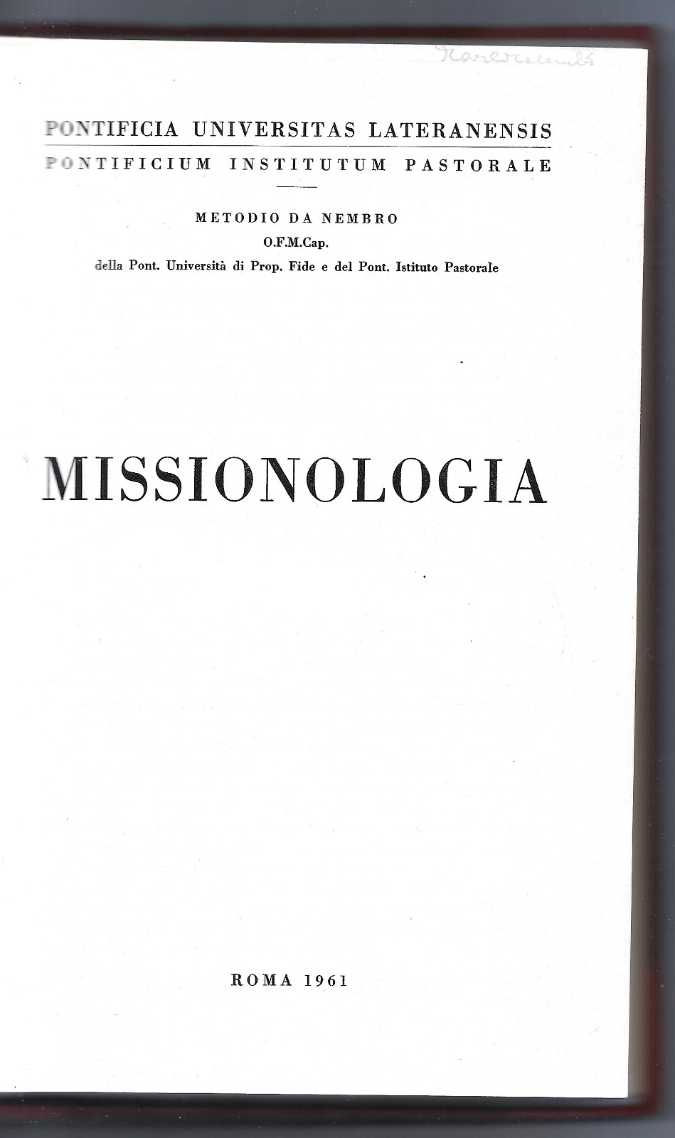 Missionologia