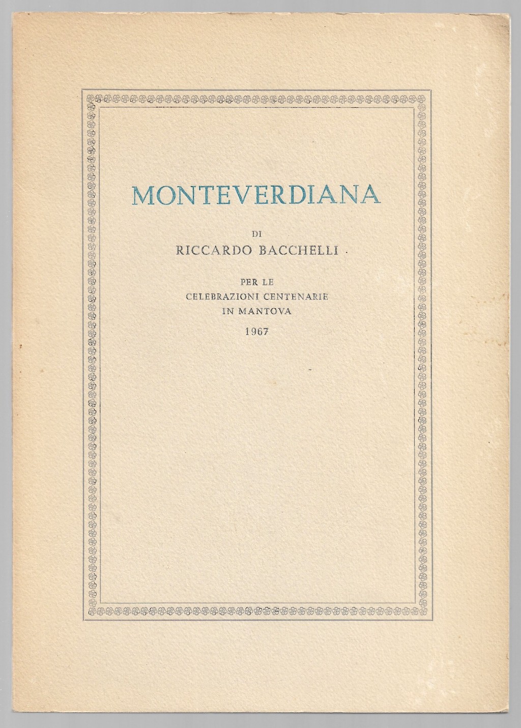 Monteverdiana