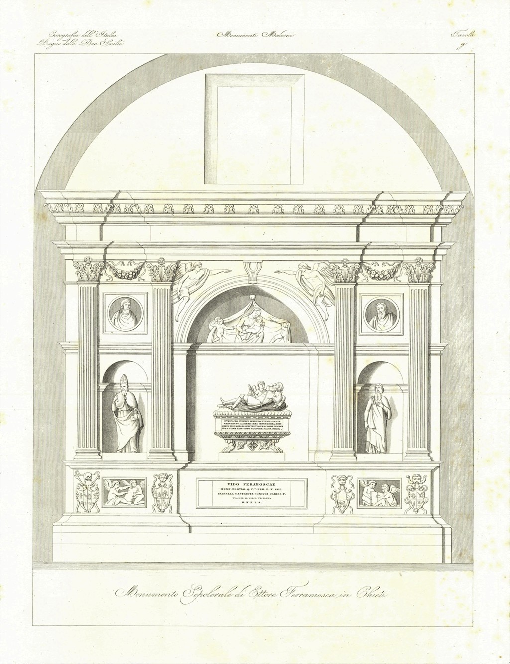 Monumento sepolcrale di Ettore Ferramosca in Chieti