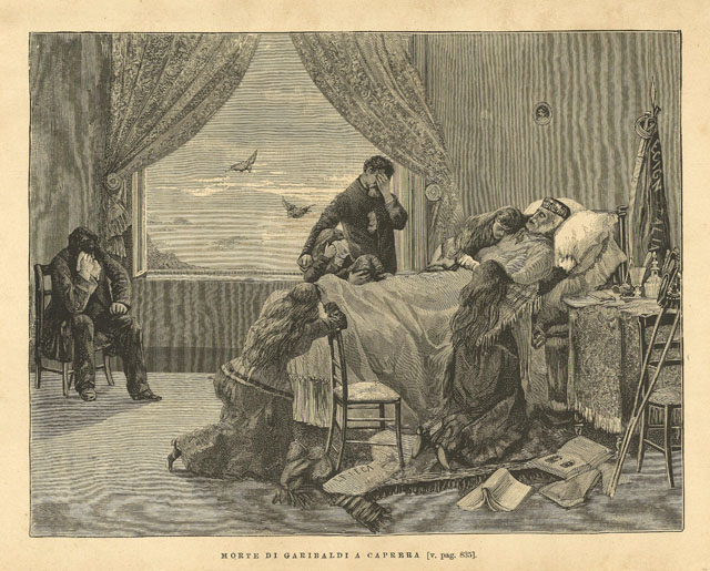 Morte di Garibaldi a Caprera