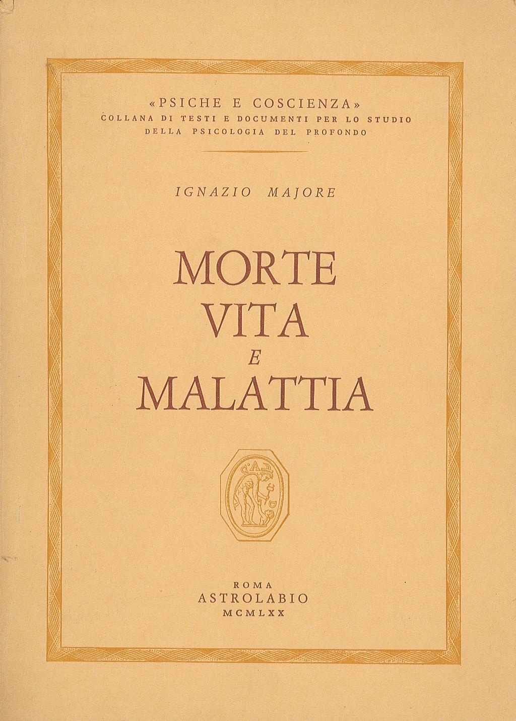 Morte vita e malattia