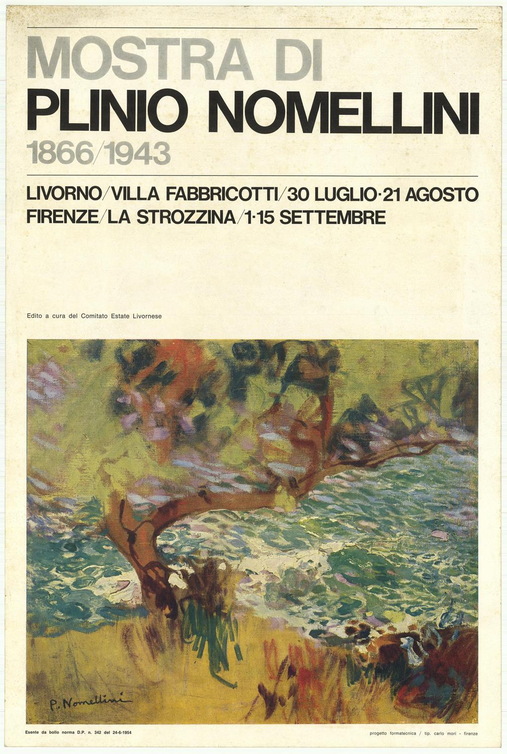 Mostra di Plinio Nomellini 1866/1943