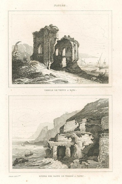 Naples/Temple de Venus a Baya - Ruines des bains de …