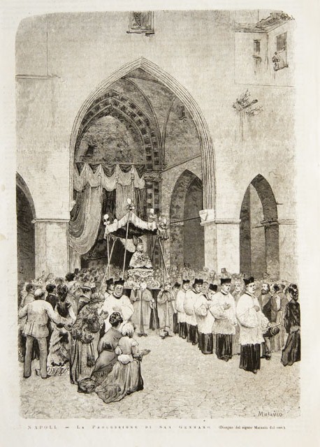 Napoli.- La Processione di San Gennaro